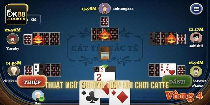 Khám Phá Game Bài Catte Ok88 Cực Mới Lạ Và Hấp Dẫn 5 Tìm hiểu một số thuật ngữ thường thấy khi tham gia đánh bài