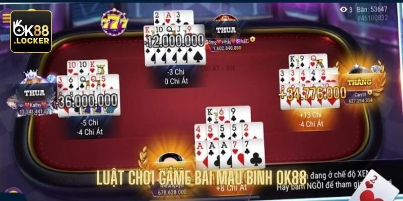 Luật chơi game bài mậu binh ok88 mà bạn nên tìm hiểu kỹ