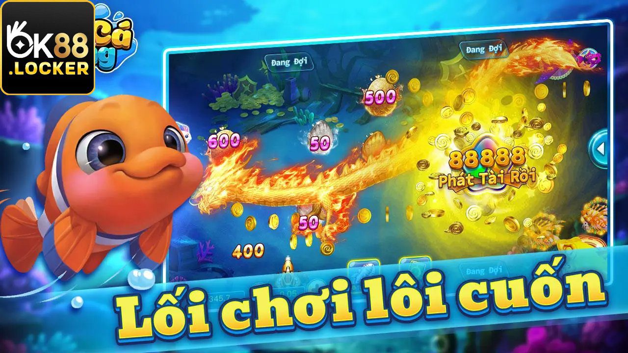 Bắn Cá Vàng OK88 Và Những Thông Tin Người Chơi Cần Nhớ 5 Giao diện hình ảnh làm nên sức hút cho trò chơi
