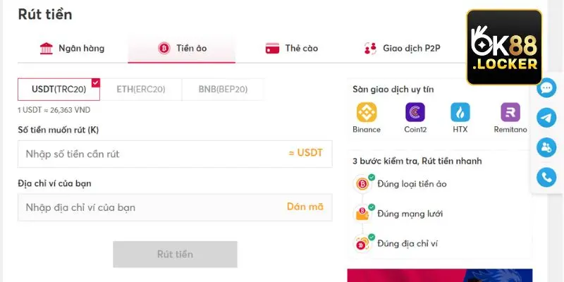 Rút Tiền OK88 - Quy Trình Giao Dịch Đơn Giản An Toàn 100% 6 Khi rút tiền cá cược hội viên cần chú ý những điều gì?